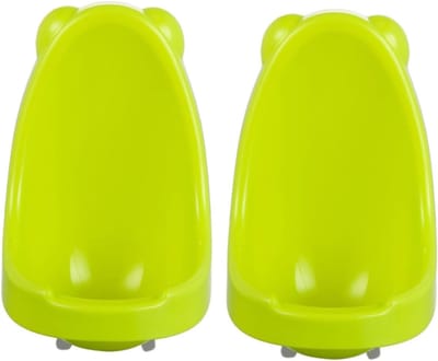 Jongens Urinoir - Potje Trainer - Zindelijkheidstraining - Verstelbare Hoogte - 30 x 175 x 25 cm - Geel