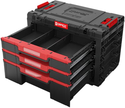 Qbrick System PRIME Drawer 3 Toolbox Basic - Modulair Gereedschapskist met Lades