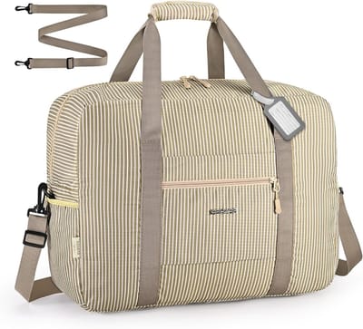 Reis Duffle Bag 45x36x20cm voor easyJet Handbagage, Lichtgewicht, Vouwbaar, Waterdicht, Ideaal voor Weekendtrips en Sportactiviteiten