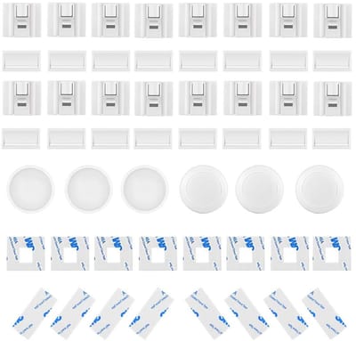 Dailygoods- Kastslot - Magnetisch - 16 Sloten - 3 Sleutels - Onzichtbare Kinderbeveiliging - Zonder Boren - Esthetisch Aantrekkelijk - Meubelslot