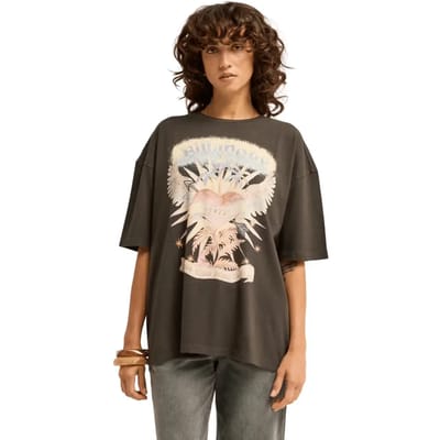Billabong Pour Your Heart T-shirt Met Korte Mouwen Zwart M Vrouw