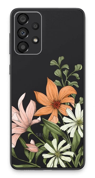 Case Company® - Hoesje geschikt voor Samsung Galaxy A33 5G hoesje - Floral bouquet - Soft Cover Telefoonhoesje - Bescherming aan alle Kanten en Schermrand