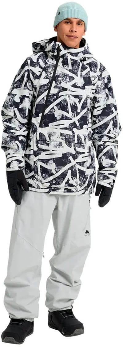 Burton Reserve 2l Relaxed Anorak Jas Grijs S Man