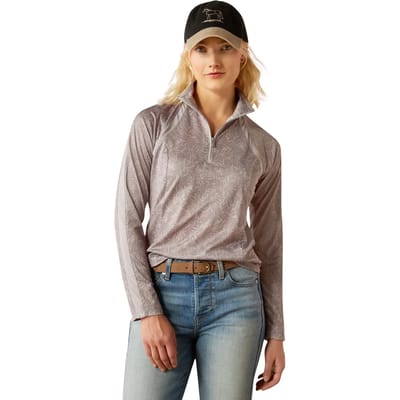 Baselayer 1/4 rits voor dames Ariat Sunstopper 3.0