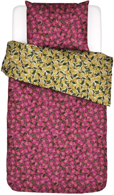 Essenza Bellflower Beauty Dekbedovertrek Rose violet - Eenpersoons – 140x200/220 cm