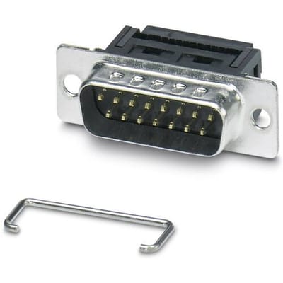 Phoenix Contact VS-15-ST-DSUB-FK 1688890 D-sub male connector 90 ° Aantal polen: 15 Snijklem 10 stuk(s) Package