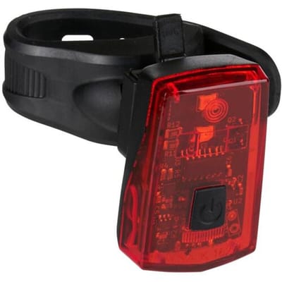 Dunlop Fiets Achterlicht met Remlicht - Zwart