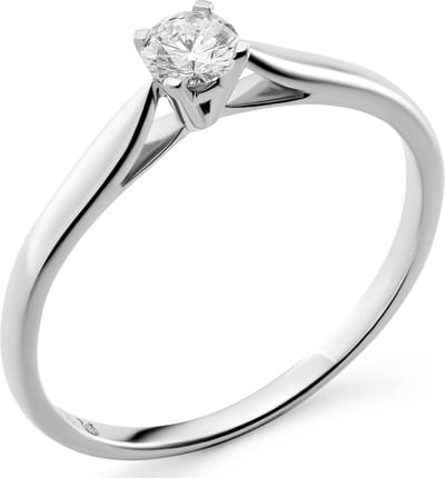 Orphelia RD-3918/1/56 - Ring - Goud 18 kt - Diamant 0.2 ct - 17.75 mm / maat 56