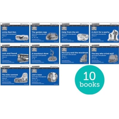 Read Write Inc. Phonics: Blue Set 6 More Black & White Storybooks (Pack Of 10) - Read Write Inc. - Adrian Bradbury