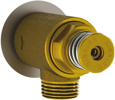Hoek Kraan - WC Kraan - Water Besparen - Automatische Sluiting - M1/2 Inch