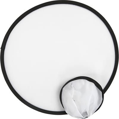 Creativ Company Nylon Frisbee 25 cm Wit 5 stuks