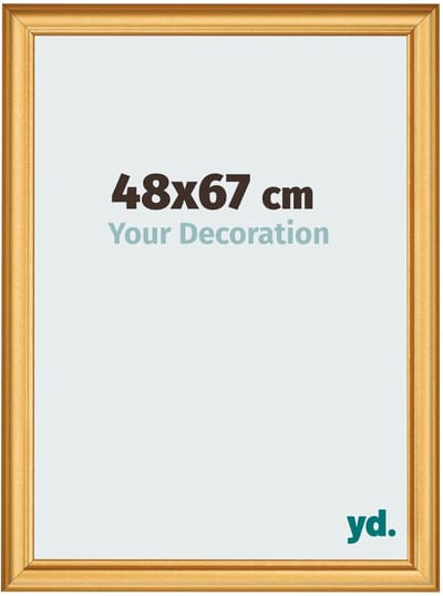 Your Decoration - Fotolijst 48x67 cm - MDF - Goud Mat - Lazio