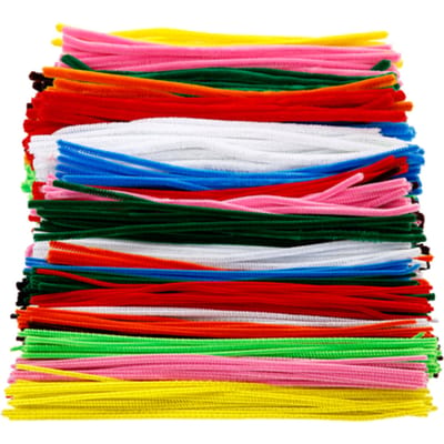 Chenilledraad Creativ Company 30cm dikte 4, 6, 9mm 700 stuks assorti
