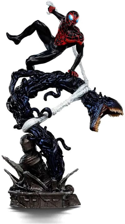 Iron Studios Spider-Man vs Villains Miles Morales Diorama Art Scale 1/10 Statue