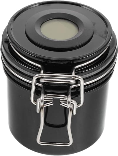Wimperlijm Container - Lijm Opslagpot - Wimperlijm Vers Houden - Sterke Afdichting Ontvochtigend - 8.5 x 7.5 x 7 cm