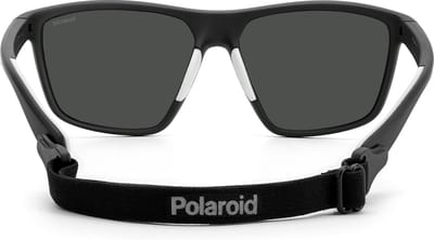 Polaroid Floating Watermaster Black & Grey Drijvende Antislip Sport Zonnebril Spiegellenzen + Band