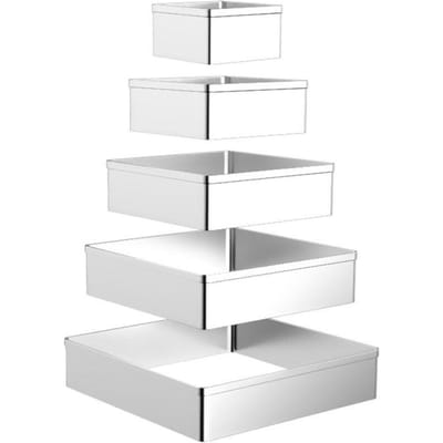 Roestvrij Staal Koekje Sandwich Fruit Snijder Diy Fondant Gebak Decoratie Bakgereedschap Vierkante Metalen Koekjessteker