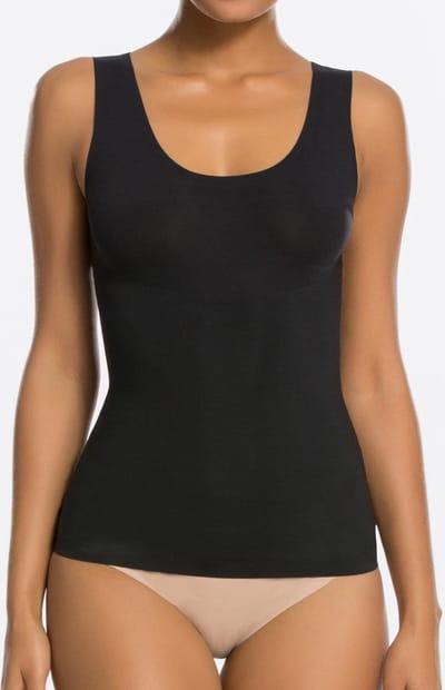 Spanx - Maat M - Thinstincts 2.0 Tank top - Zwart