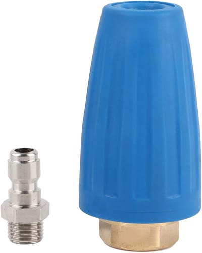 3000PSI Hogedrukreiniger - Turbo Nozzle - 1/4'' Snelle Aansluiting - Spuitmonden Set voor Baksteen - Betonoppervlakken