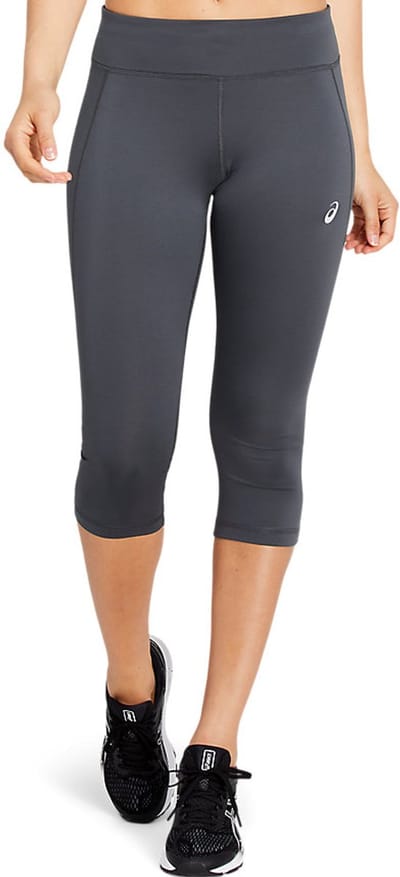 ASICS Sport Run Kneetight - Legging - Maat S - Grijs - ASICS Sportswear - Hardlopen - Dames Legging voor Vrouwen