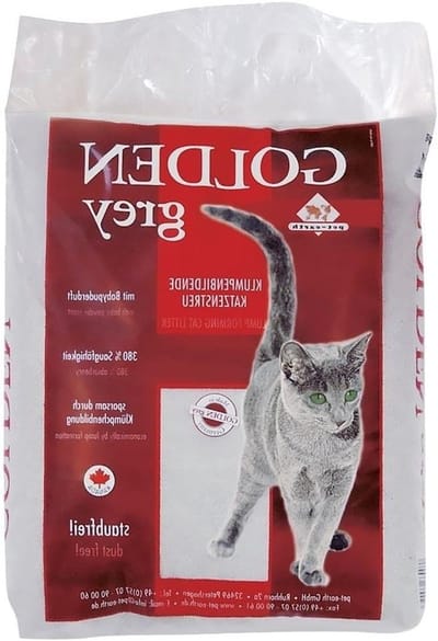Kattenbakvulling - Klei Korrels - Hygiëne Thuis - Sterk Absorberend - 14 kg - Grijs