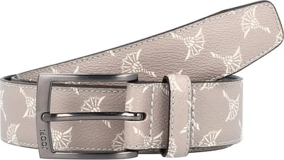 JOOP! Riem Printed Coll. Belt 3,5 CM W90 L`Grey Grijs