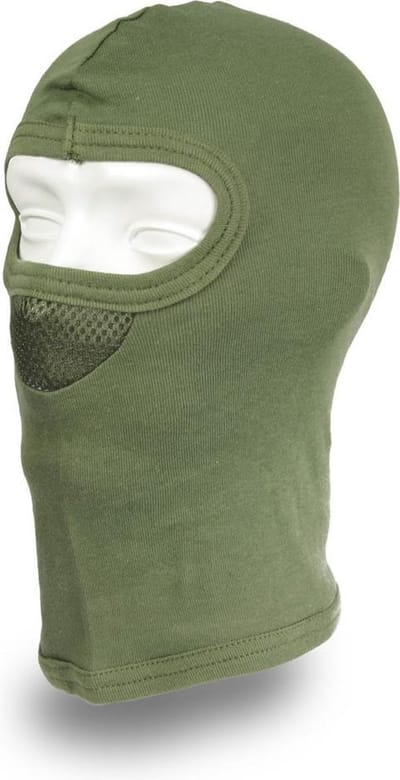 Fostex bivakmuts 1 gat Mesh groen
