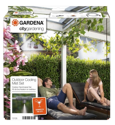 GARDENA CityGardening 13135-20 Outdoor luchtkoelerset Steekkoppeling Slanglengte: 10 m