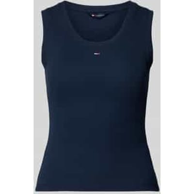 Slim Fit Tanktop van katoenmix