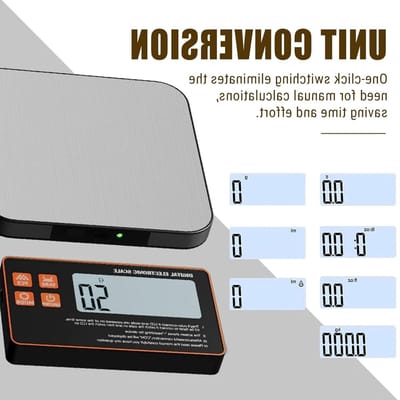 Keukenweegschaal - Voedselweegschaal digitaal - Nauwkeurig afwegen - Gesplitst display - 15 kg capaciteit - Zilverkleurig