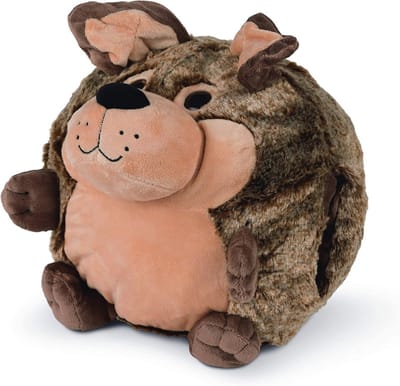 Knuffelige pluche handwarmer voor kinderen - Knuffeldier en hoofdkussen als warmtekussen voor thuis, bed en auto