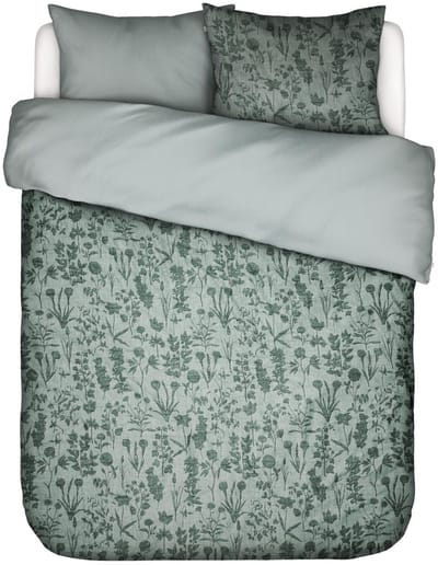 Essenza Maribel Dekbedovertrek Groen - Tweepersoons – 200x200/220 cm
