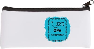 Akyol - liefste opa van de wereld Etui - Opa - de liefste opa - verjaardag - cadeautje voor opa - opa artikelen - kado - geschenk - 20 bij 9 cm