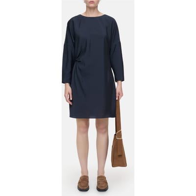 Closed Draped Dress Black Size: M | Mini Dresses Outlet | Dames | Blauw