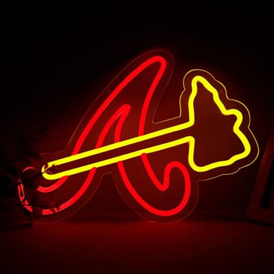 Daity Neonreclames voor wanddecoratie - neonreclames voor honkbalteams als achtergronddecoratie voor een slaapkamer - neonreclames geschikt voor feesten - bars - slaapzalen - kantoormuurkunst en decoratie van speelkamers.