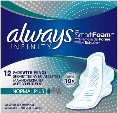 Always Maandverband - Infinity Normal - Voordeelverpakking 12 stuks