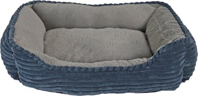 Boon Divan Corduroy Blauw - Grijs 50 x 40 cm