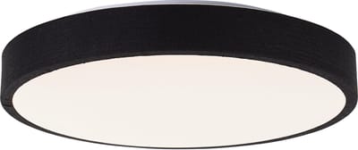 Brilliant Filiz - Plafondlamp - Ø 38,5 cm - LED 24W - 3-steps Dimbaar - Zwart/Wit