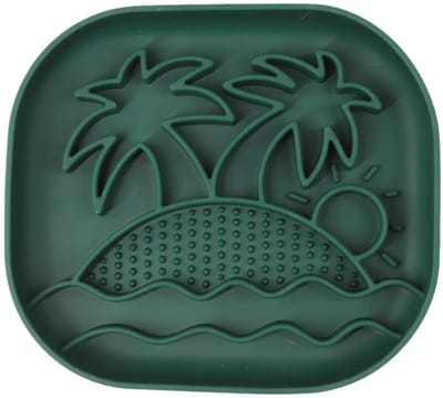 Bloom - Slowfeeder - Palm - Donkergroen - Hond - Anti Schrokbak