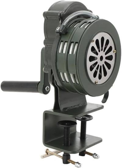 Handaangedreven Alarm - Draagbare Sirene - Noodsituaties Melden - Werkt zonder stroom - 110 dB - Rood