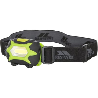 Trespass Beacon Hoofdlamp Zwart 125 Lumens