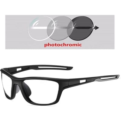 Buiten Sport Anti-Glare Myopie Zonnebril Mannen Uv400 Bijziendheid Sterkte Zonnebril Dioptrie 0 -0.5 -0.75 Tot -6 Myopia -1.5