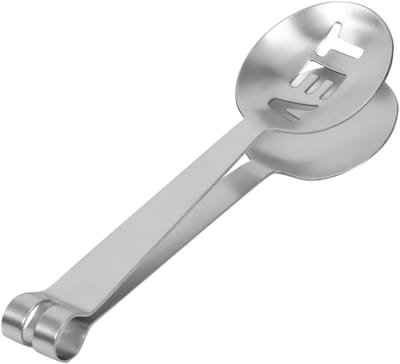 Lichte RVS Theezakjes Tang van 12 cm - Ideaal voor het Persen en Verwijderen van Theezakjes in de Keuken