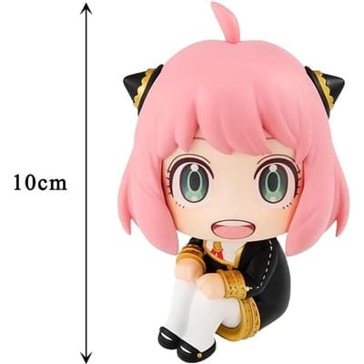 2 stuks Spy Family Anya Forger voor Geperste Noedel Figuur Anime Perifere Model Schattige Tafeldecoratie Vakantiegeschenk Standbeeld Collectie