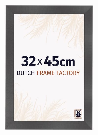 Fotolijst 32x45 cm - MDF - Zwart Mat - Praag