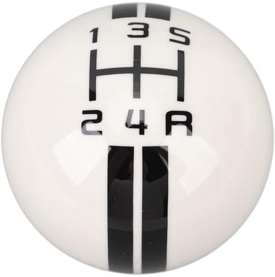Dailygoods - 5-versnellings Gear Shift Knob - Handgeschakelde Knop met 3 Adapters - Geschikt voor auto's 1967-2018 - Schakelknop - Handmatig schakelen...