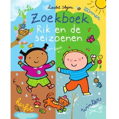 Zoekboek Rik En De Seizoenen - Liesbet Slegers