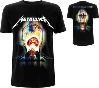 Metallica - Exploded Heren T-shirt - S - Zwart