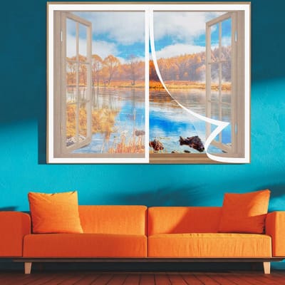 Magnetisch Hor voor Deur 65x145 cm - Automatisch Sluitend Insectenhor voor Balkon en Terras