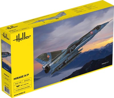 Heller Modelbouwpakket Militaire voertuigen - 80493 Mirage IV P Plane Plastic - 1:48 - Modelbouw